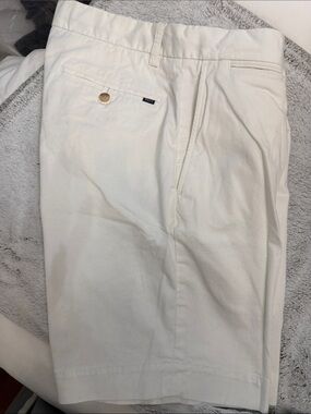 Polo by Ralph Lauren White Men’s Cotton Chino Shorts